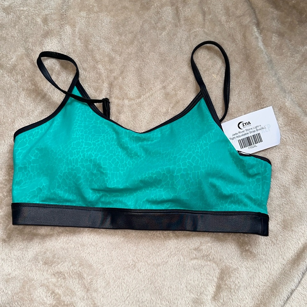 Zyia Women's Jade River Stone Sports Bra